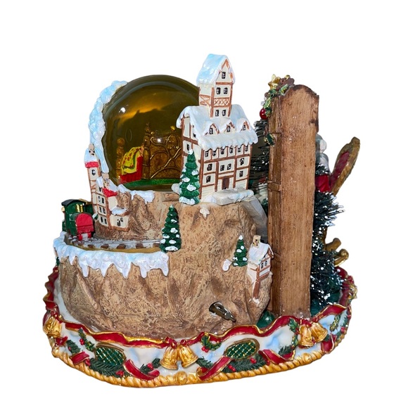 Grandeur Noel Christmas Musical Animated Water Globe Collectors Edition WORKS - Picture 12 of 15